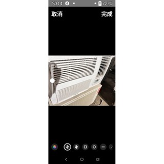 二手中古禾聯1.3噸變頻窗型冷氣，型號HW-GL36C，2017年，保固3個月，請詢問大戶藥師