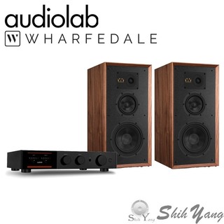 Audiolab 9000A 綜合擴大機+Wharfedale Super Linton 書架喇叭 公司貨保固三年