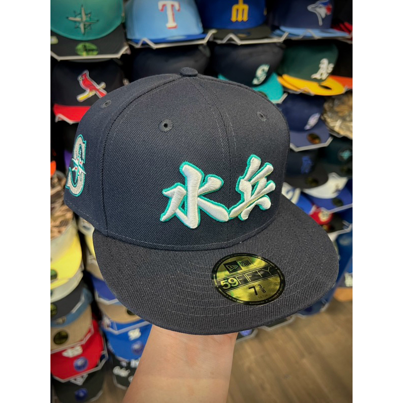New Era MLB 西雅圖水手 Kanji Collection 59FIFTY 全封帽 漢字 水兵