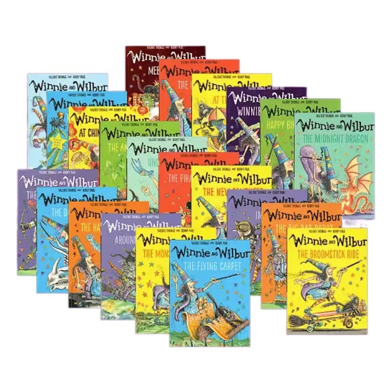 💦預購7-10天💦正版贈原版音頻  女巫溫妮繪本 Winnie the Witch 🌿支援小達人、卡米、小蝌蚪點讀筆