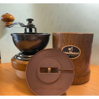 TIAMO 手動研磨咖啡豆機，復古設計，二手良品，經典實用，讓您隨時享受新鮮香濃咖啡
