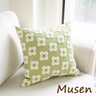 Musen【臺灣現貨】北歐ins風刺繡抱枕套格子客廳沙發靠枕床頭靠墊摩洛哥民宿裝潢枕