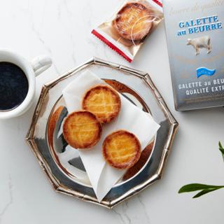 日本Morozoff GALETTE AU BEURRE 法式奶油脆餅 國王餅乾 季節檸檬