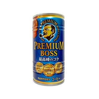 SUNTORY三多利 BOSS最高峰咖啡飲料-深焙 185ml【Donki日本唐吉訶德】