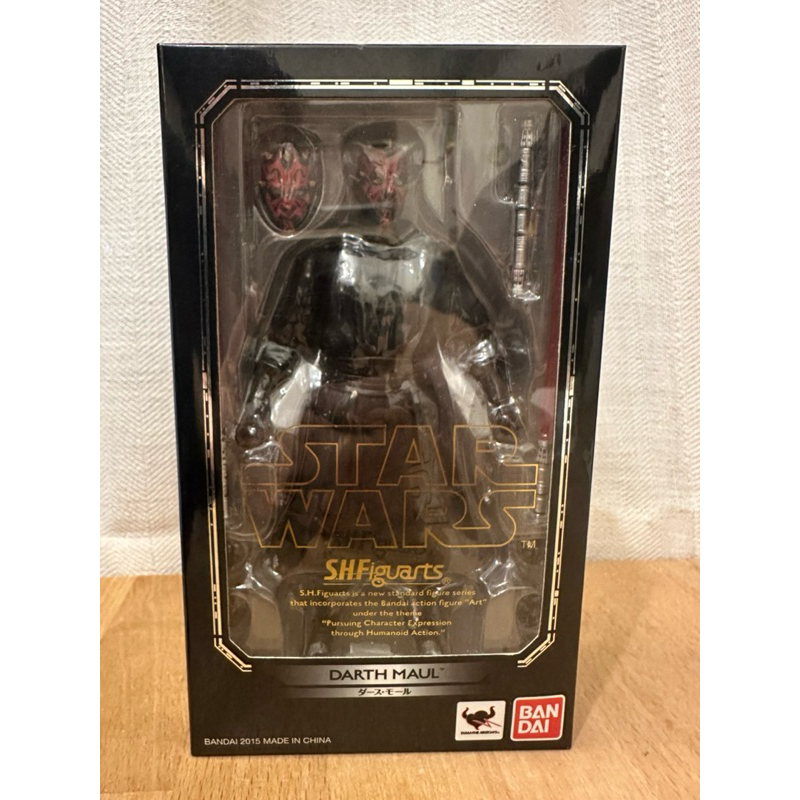 S.H.Figuarts 星際大戰 達斯魔 Darth Maul _Bandai SHF Star Wars 二手已拆