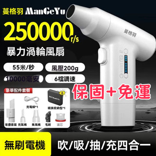 免運 【廠家推薦】六擋調速25W轉充電空氣槍 吹塵槍 吹塵機 鼓風機 吹風機 吸塵器 吹葉機 車用吸塵 吹灰除塵大風力