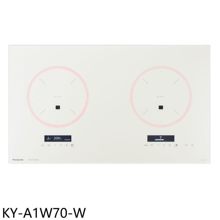 Panasonic國際牌【KY-A1W70-W】調理爐白色IH爐(全省安裝)