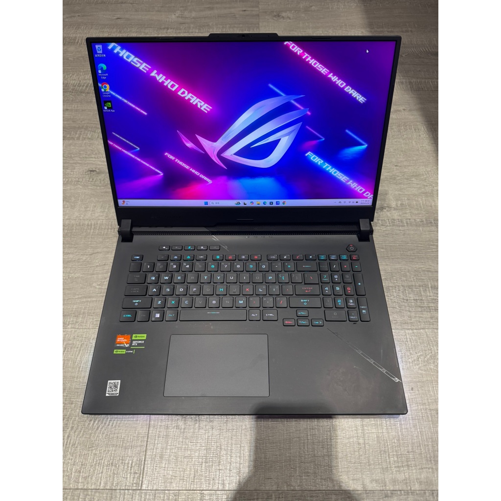 ASUS ROG G733PZ R9-7945HX 32G 1T RTX4080 電競筆電 二手筆電 遊戲筆電