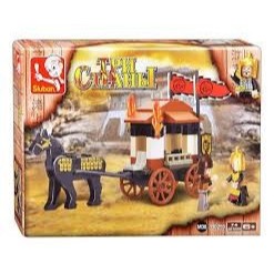 臺北芃芃玩具 小魯班積木 M38-B0259 三國劉備戰車 74PCS 售價149