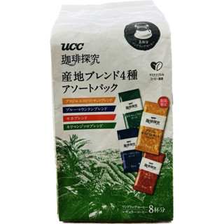 UCC 四種綜合濾泡咖啡 8杯入