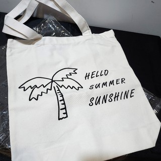 全新｜HELLO SUMMER SUNSHINE 帆布袋｜雜物出清