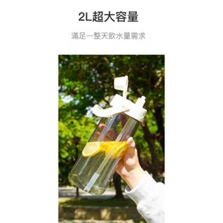 斷 捨 離全新出清 LOCK & LOCK 樂扣樂扣大容量手提水壺2L(淨白色)