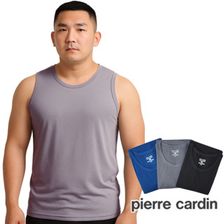 【Pierre cardin 皮爾卡登】艾草抑菌涼感圓領無袖背心