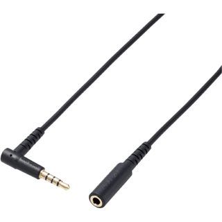 配件 耳機配件 Elecom 耳機延長線 AV-354P10BK 黑色 智慧型 延長線 耳機 支援麥克風 1m 1公尺