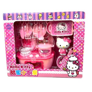 臺北芃芃玩具 KITTY小廚房組 出清品 ( 出清品 介意品質、盒況請勿下單)原價399 60440