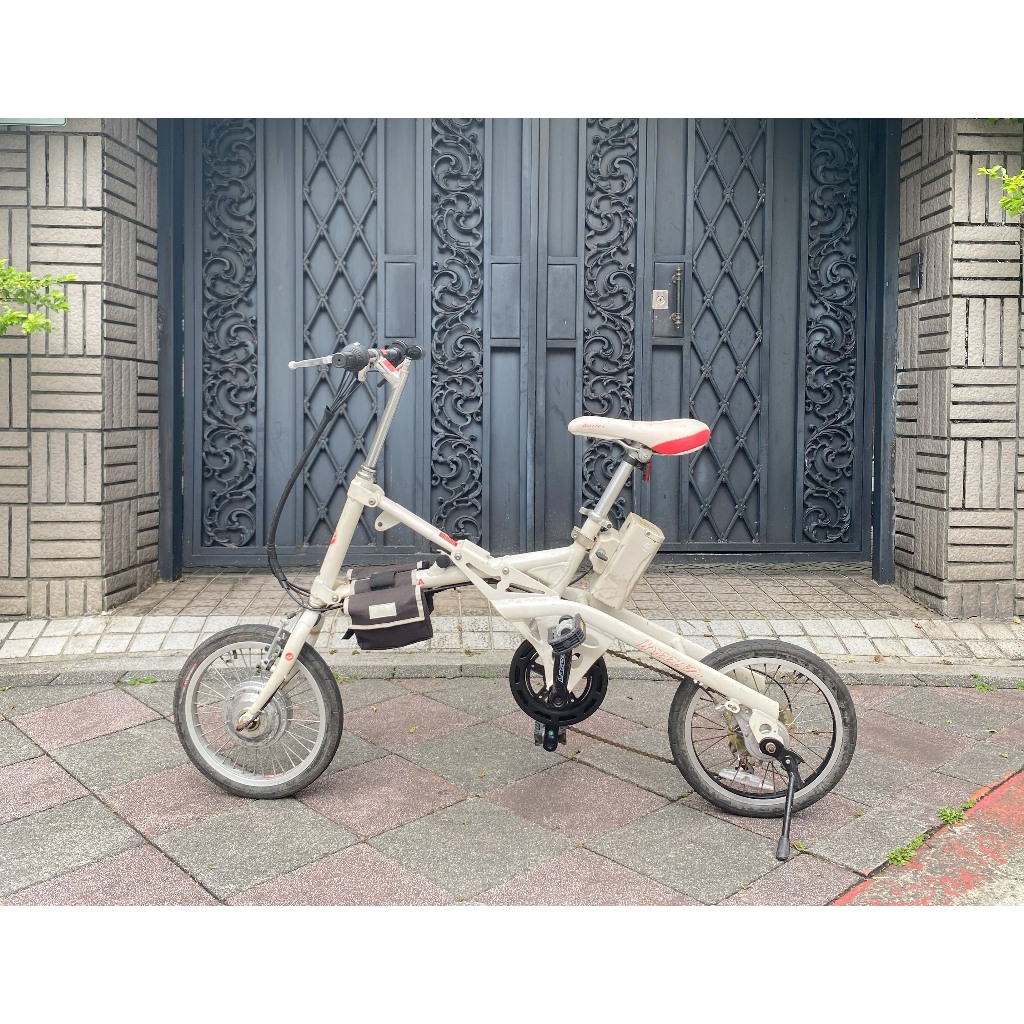 只賣$4800元折疊 電動自行車，中古二手16吋電動腳踏車 變速 自行車電動車，鋰電池24V9ah