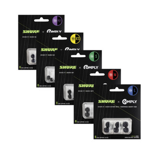 Shure / EACYF1 Comply™ (100 Series) 黑色記憶泡棉耳塞 (多種尺寸)【ATB通伯樂器音
