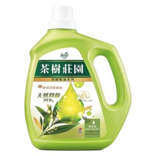 茶樹莊園 茶樹超濃縮洗衣精-天然抑菌(綠) 2000g【家樂福】