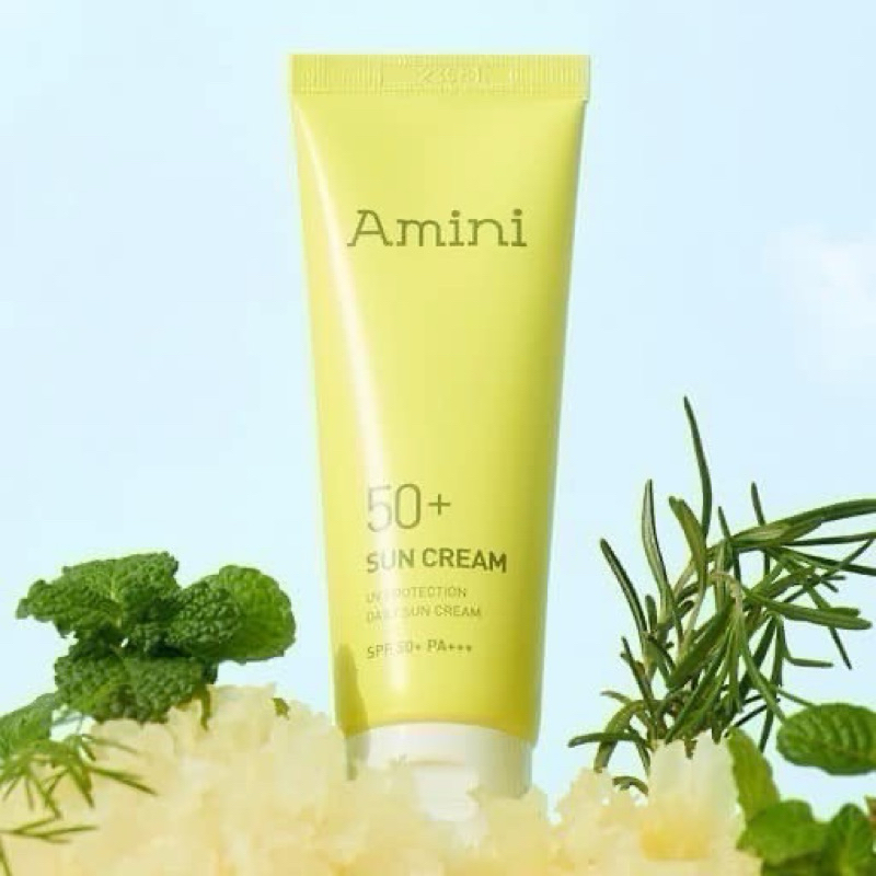 韓國製造 AMINI 亮白保濕防曬霜50ml