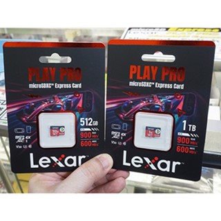 Lexar PLAY PRO microSD Express 記憶卡 256G 512G 1TB Switch2 公司貨