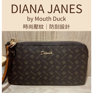 【臺灣現貨】黛安娜DIANA JANES 皇冠防刮質感手拿包 時尚手機收納包 手機與卡片完美收納