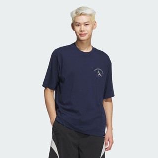 Adidas GFX 藍 上衣 短袖 男款 H8951【新竹皇家JL6060】