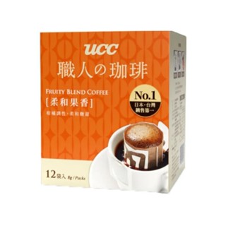 UCC 職人系列柔和果香濾掛式咖啡(8g x12入)