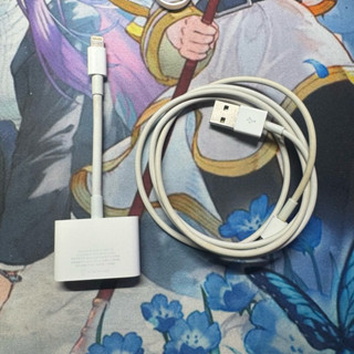 【轉接器】Lightning 數位AV轉接器 HDMI 轉接頭+ 原廠Lightning充電線