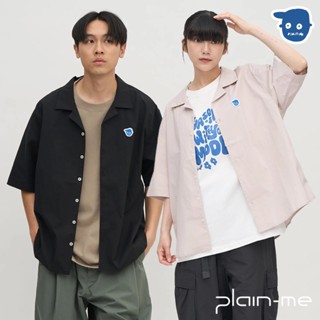 plain-me [小P社長] 開領襯衫 短袖 襯衫 上衣 短袖襯衫 [PLN3348-242]