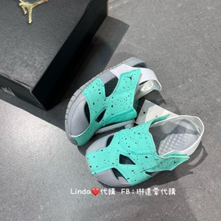 Linda❤️代購 Nike Jordan Tiffany蒂芬妮綠 童鞋 玩水涼鞋 拖鞋 CI7850-302