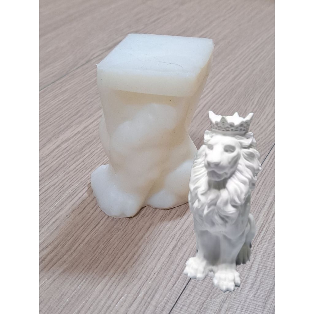 二手 立體獅子王 矽膠模 擴香石矽膠模