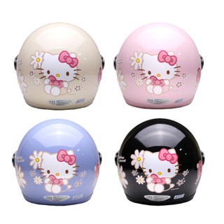 EVO 安全帽 CA-002 CA-003 Kitty 小花KT 多色可選 兒童帽 卡通圖案 半罩