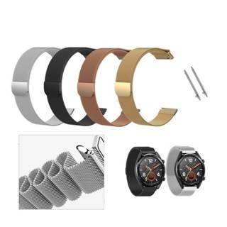 【米蘭尼斯】適用 三星 Watch 7 44mm SM-L310 SM-L315 錶帶寬度20mm金屬 不鏽鋼 磁吸