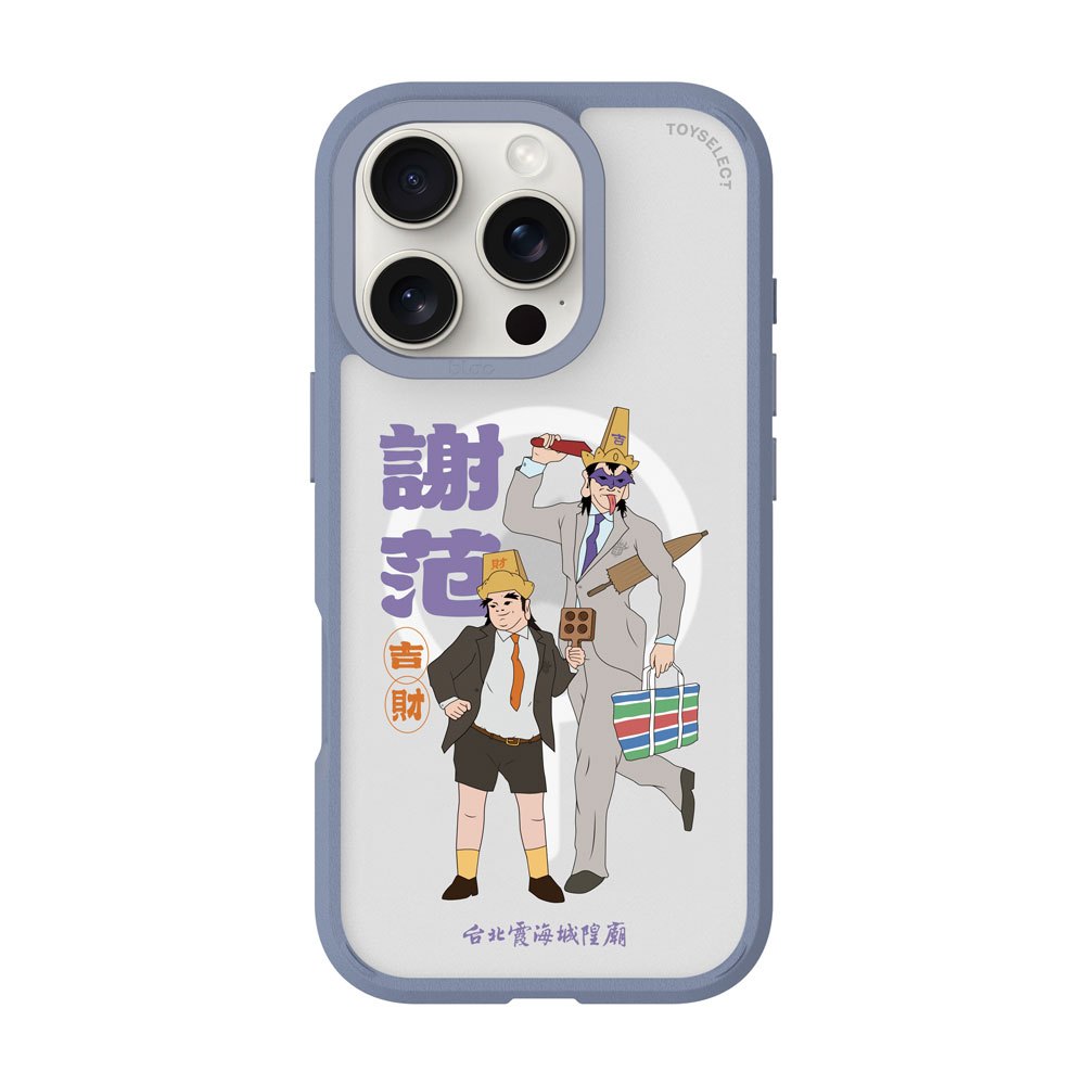 【TOYSELECT】霞海城隍廟謝范將軍極光霧透MagSafe iPhone手機殼