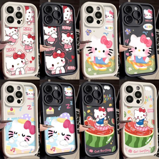 卡通凱蒂貓 加厚防摔手機殼OPPO Reno13pro Reno12 pro Reno11pro 13F 12F 11F