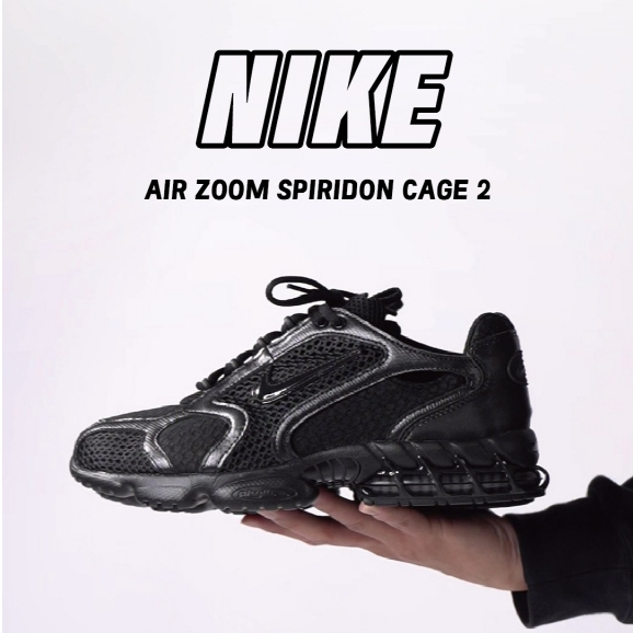 Nike Air Zoom Spiridon Cage 2 HM8497-010 男 運動休閒鞋 舒適 黑