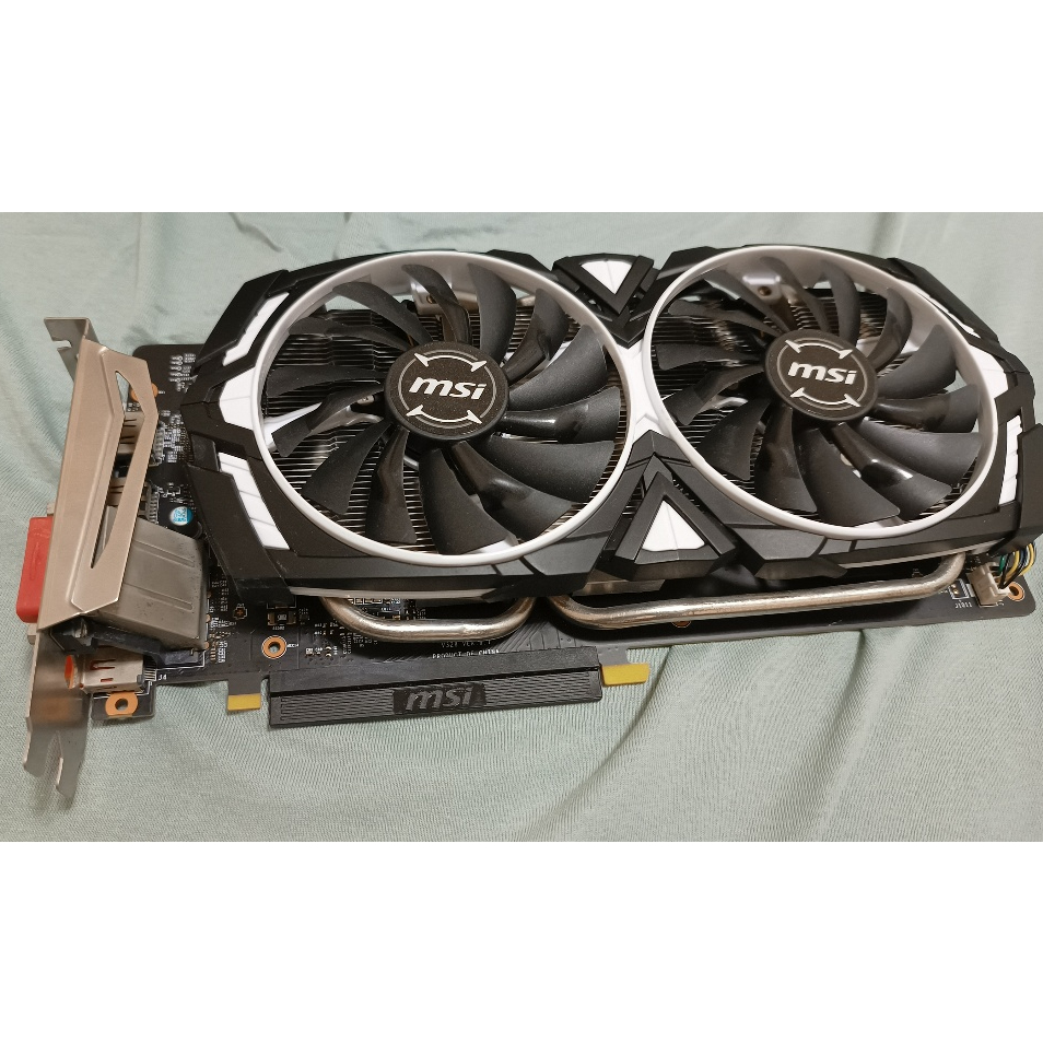 二手 MSI GTX1060 6G ARMOR  顯示卡