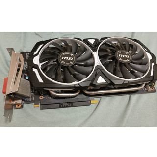 二手 MSI GTX1060 6G ARMOR 顯示卡