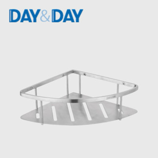【DAY&DAY】絲光轉角架 角落收納籃 三角置物架 ST1021