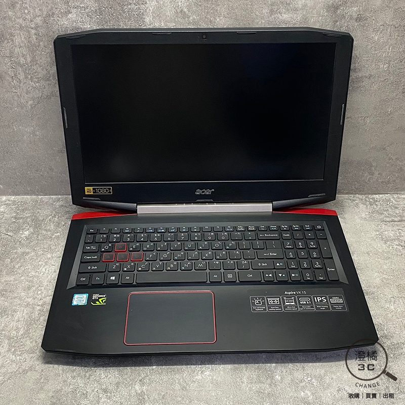ACER VX5-591G-5703 I5-7300HQ/8G/256G+1TB SATA 瑕疵機 無盒 A76678