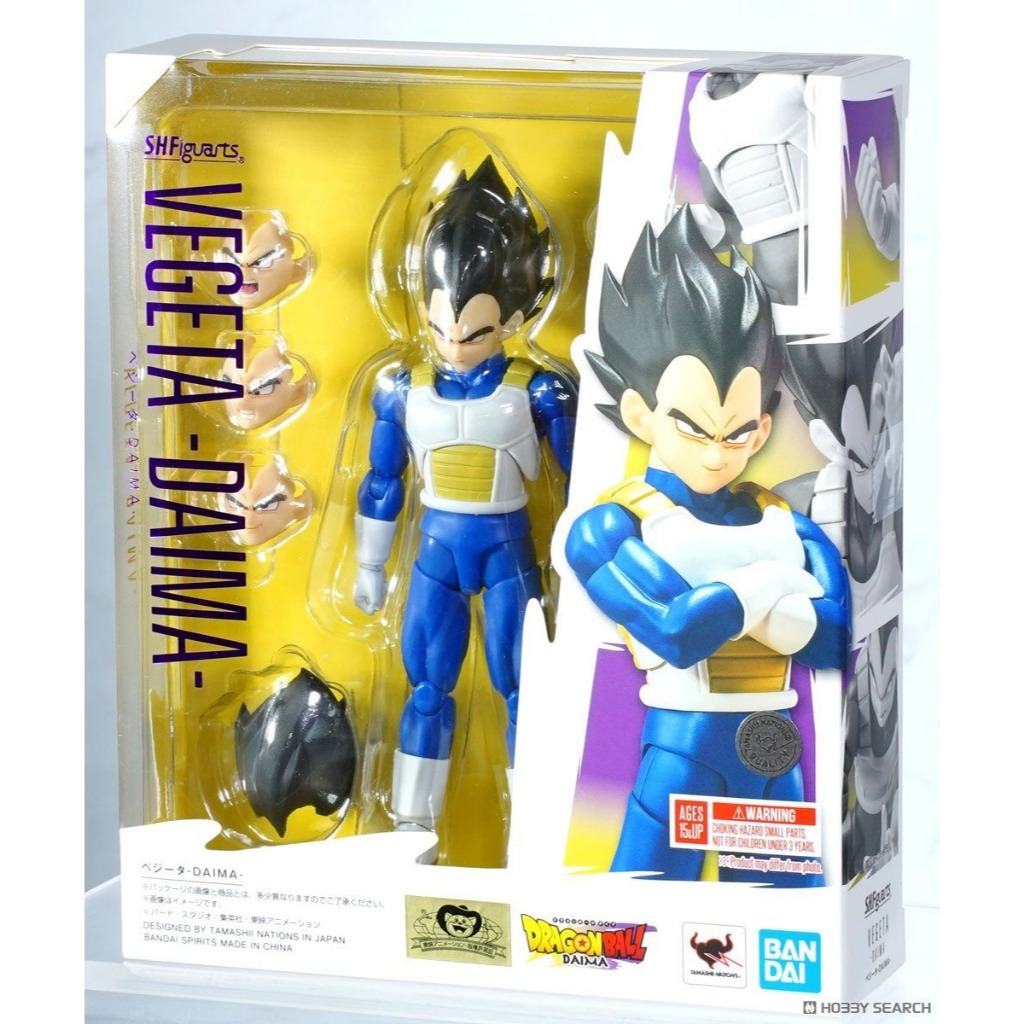全新現貨 S.H.Figuarts SHF 七龍珠 DAIMA 達爾 貝吉達 貝吉塔 40週年紀念 七龍珠大魔