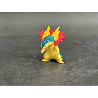 TOMY 寶可夢 火爆獸 公仔 非 scale world 城都 火球鼠 火巖鼠 大竺葵 大力鱷 組裝模型 吊卡 扭蛋