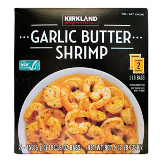 Costco 好市多 Kirkland Signature科克蘭 冷凍蒜香奶油蝦仁 907公克