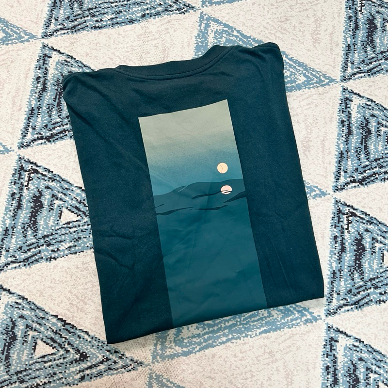 近全新/田馥甄•對對 T-shirt ・藏青綠（XL) 一一巡迴演唱會 周邊商品 田調 無人知曉