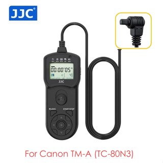 JJC TM-A TC-80N3 液晶定時快門線 適用R52 R5 R3 R5C 5D4 5D3 6D2 7D2 1DS