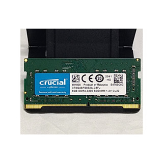 （可議價）Crucial 8GB DDR4-3200 SODIMM (CT8G4SFS832A)