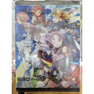 全新 日版 SAO 刀劍神域 桐人 亞絲娜 B5 資料夾