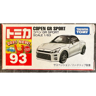 已拆 Tomica 多美 No.93 93 Daihatsu 大發 COPEN GR SPORT 新車貼 模型車 模型