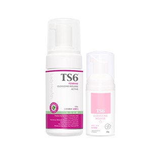 TS6護一生 潔淨慕斯-加護型100g+潔淨慕斯(粉漾)30g