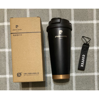 全新 皮爾卡登 pierre cardin PARIS陶瓷隨行杯 500ml 保溫杯 內膽高階不鏽鋼 冷水杯